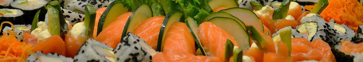 Eating Thai Sushi at Simply Thai and Sushi restaurant in Elon, NC.